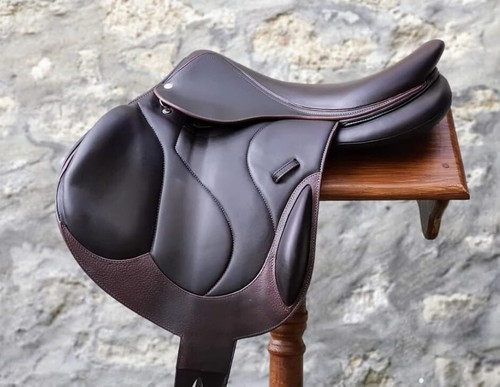 Genuine brown leather english - genuine,